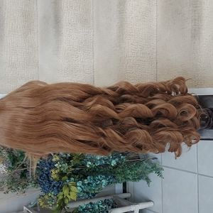 Brand new dirty blond wig long with ringlet curls and long bangs